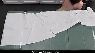 Shy teen grabs doctor's big cock for instant pussy pounding?
