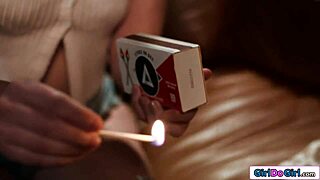 Does Busty GF Moan from First Candlewax Drops on Her Skin?