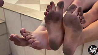 hey watch this naughty wife show her friend how she owns cornudo hubby