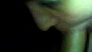 this sexy brunette digs sucking that monster cock so much