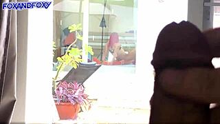 i masturbate peeking at neighbors' steamy lesbian playtime