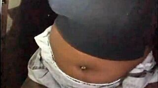 Neighbor Ebony Milf Shorts Tease Reveals Perky Tits Preview