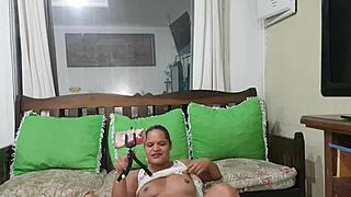 Real Cumshot Only Here - Watch My Latina Ass Worship