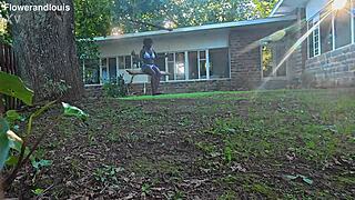 big black cock pounds milf's fat ass cowgirl pussy lips moaning tight!