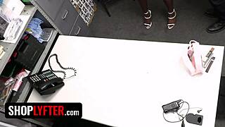 Tessa Thinks Shoplifting's Easy Until Horny Mike Stops Her