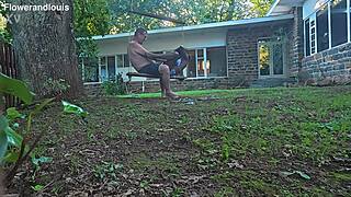 big black cock pounds milf's fat ass cowgirl pussy lips moaning tight!