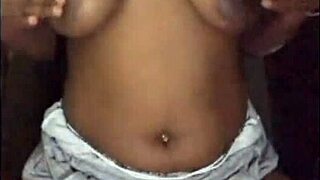 Neighbor Ebony Milf Shorts Tease Reveals Perky Tits Preview