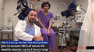 oh man jackie bane's gyno exam by nurse lilith rose is wild... hidden cam gold