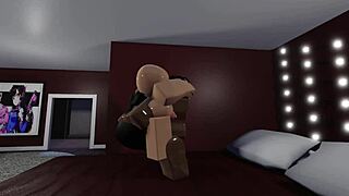 roblox fangirl bounces big ass on bbc in wild gaming fantasy