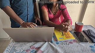 Brutal Office Pounding For Desi Indian Bhabhi At Work