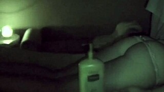 girl gets fingered licked vibrated in massage hidden cam multiple orgasms almost fucked