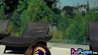 ALI ROSE BOMBASTIC TITS MILF STRIPS CURVY NAKED BODY