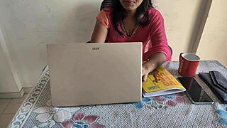 Brutal Office Pounding For Desi Indian Bhabhi At Work