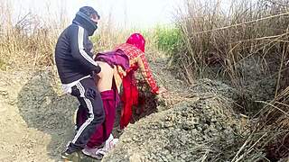 Isn't it hot watching this skinny Indian girlfriend ride cock in public jungle fuck?