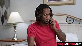 Black Stud Anally Ravages Friend's Busty Step Grandma Hardcore