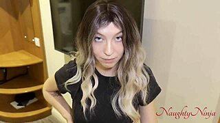 stepmom checks my schoolwork bends over for my cock ride