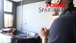 WOW! IARA MISTAKES HUSBAND IN BATHTUB WITH BIG TITS BLOWJOB AND PUSSY FUN