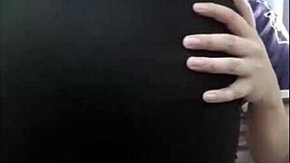 encuerando a doña mary en su cuarto sola