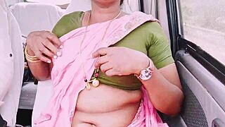 indian bhabi cheats hubby fucking boyfriend on long drive dirty talk