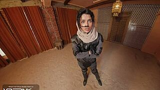 chani rides atreides monster cock in dune uniform cosplay vr