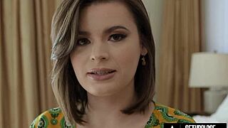 dharma jones grinds on mike mancini until he unloads on her perfect ass