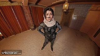 chani rides atreides monster cock in dune uniform cosplay vr