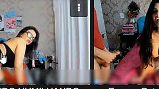 Sexy Brazilian Teases Big Ass Boobs in Red Light Game