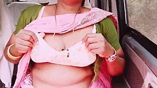 indian bhabi cheats hubby fucking boyfriend on long drive dirty talk