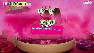 whoa, famous brazilian model caught kissing best friend lesbian style