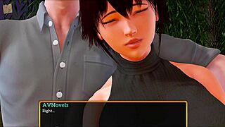 Redhead's Massive Tits Dominate New Family Game Scene