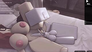 this prostitute bends over for intense doggystyle pounding during hot game