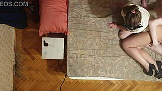 Sasha Earth's Gaping Ass Dildo Ride for Mistress