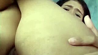 Watch her tease pussy with dildo on webcam slow and deep