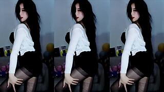 chinese cutie dances sexy doesn't she make you crave asian hip shakes?