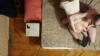 Sasha Earth's Gaping Ass Dildo Ride for Mistress