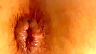 curious shemale camgirl teases viewers plunging dildo deep into her tight ass