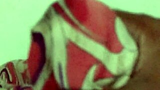 Indian aunt neighbor cums hard on silk saree