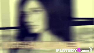 Morgan Hovanek's huge tits rip through lingerie exposing perfect milf body