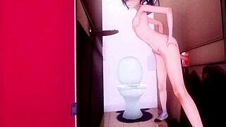 i found silver wolf's secret glory hole adventure