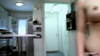 Freckled cougar milf big saggy tits takes first black cock ass interracial pickup