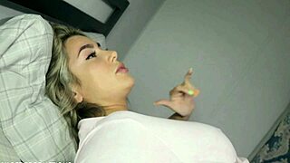 Fucking Curvy Step-Mom in Bed