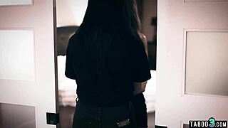 paige owens straps blue dildo into whitney wright's trimmed hole