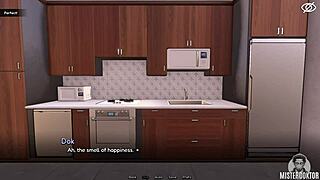 Fuck yeah bunkered deep in femboy's tight wet ass creampie closeup!