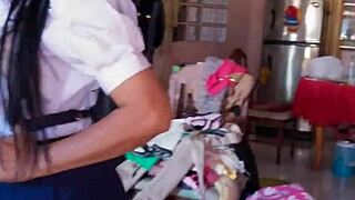 Schoolgirl Begs for More Action Now!