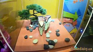 damn, this blonde bubblebutt teen rides face and cock like a pro!