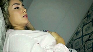 Fucking Curvy Step-Mom in Bed