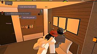 monster cock explodes cum in mouth during sexy roblox condo action part 10!