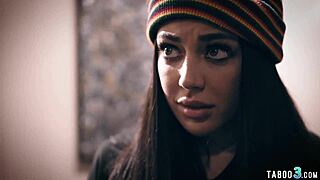 paige owens straps blue dildo into whitney wright's trimmed hole