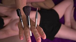 wanna see me tickle her big puffy tits and sensitive armpits till she squirms submissive?