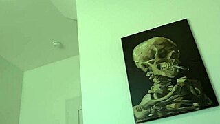 Gal Ritchie Forgets Panties in Bed with Stepsis Tease Subtitled!